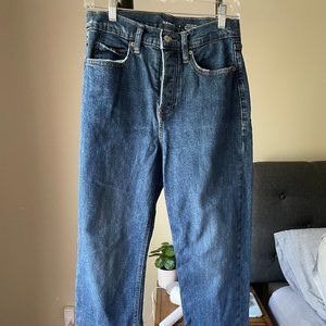 Old Navy Sky-Hi Straight Jean